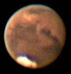Mars dust storm
